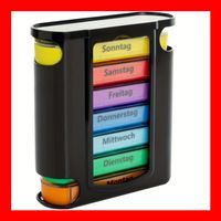 Pillen Organizer 7 Tage 4 Tageszeiten Deutsch Tabletten Arzt