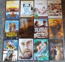 DVD Sammlung diverse Genre - 12 Filme