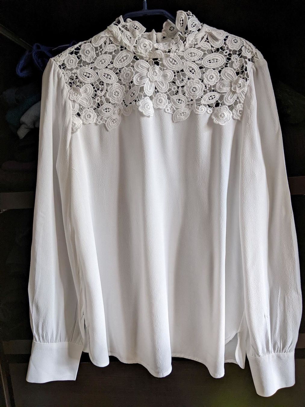 Camicette: SET : Blouse crème haut en dentelle S – Nuovo (secondo la descrizione) da Petit-Lancy venduto da lilycerise