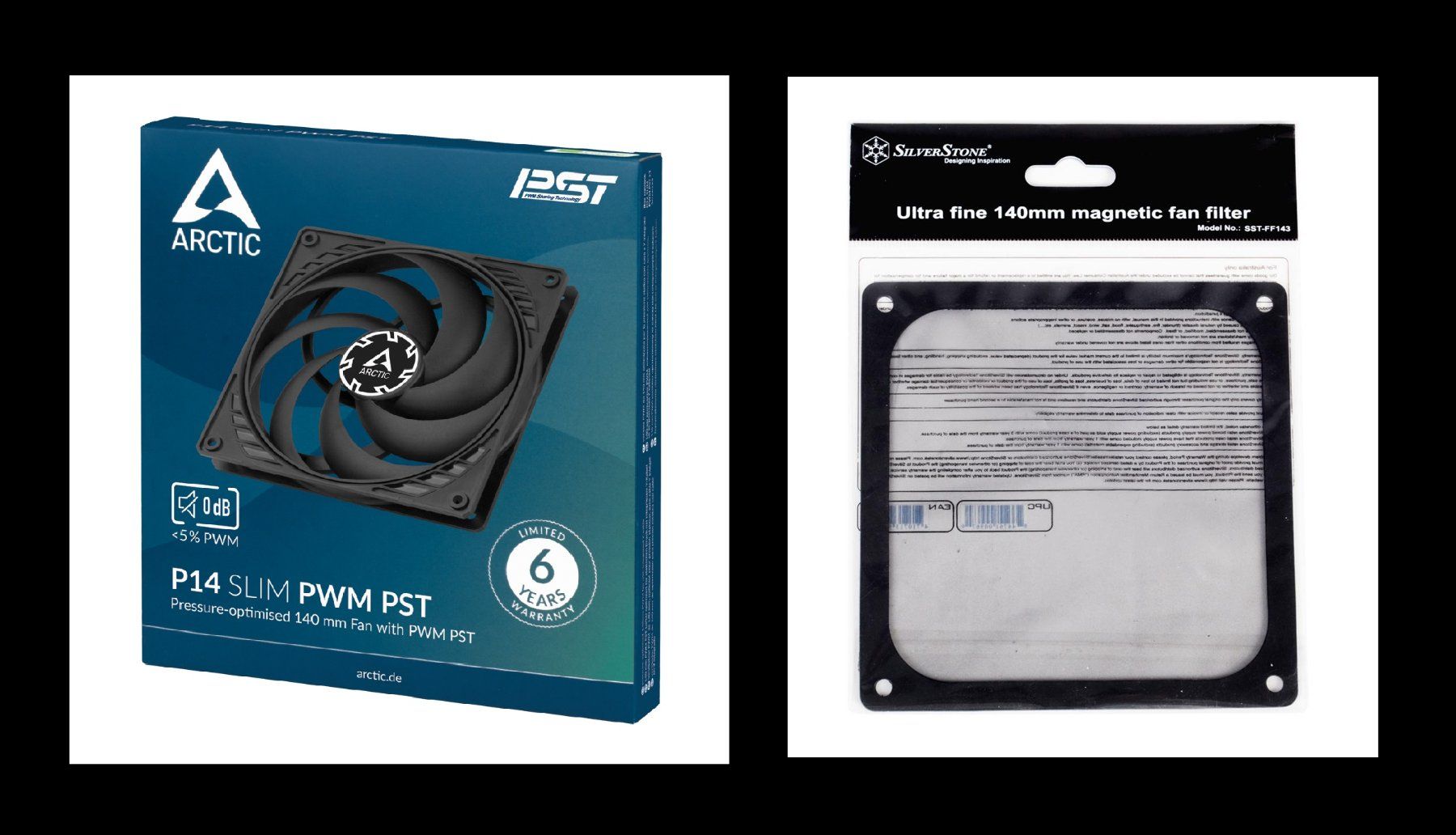 Elektronikbauteile: Gehäuselüfter Arctic P14 Slim PST mit Staubfilter – Neu und originalverpackt aus Sennwald von MicNi 1