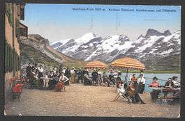 Melchsee-Frutt Hotel Reinhard am See mit Hotelstempel