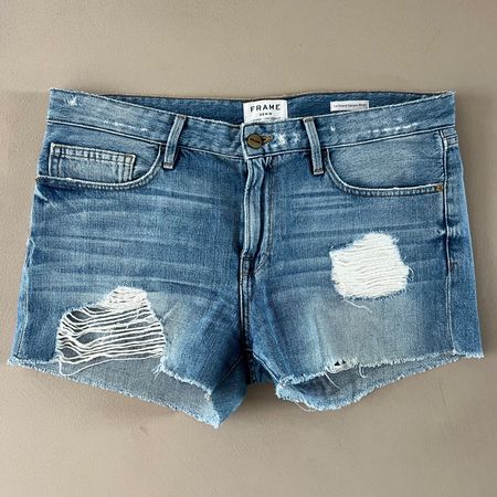 FRAME „Le Grand Garçon Short“ Jeansshorts | Neupreis 255.-💙