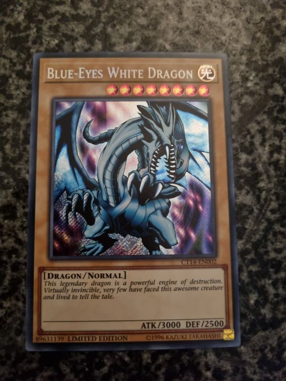 BLUE EYES ULTIMATE DRAGON CT14EN002 YuGiOh! Kaufen auf Ricardo