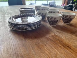 Johnson Brothers Cotswold Brown Geschirr 18 teilig England