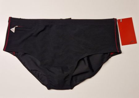 Badehose Herren 4XL Lahco Black Red / Rabatt 50% - 70%!!!