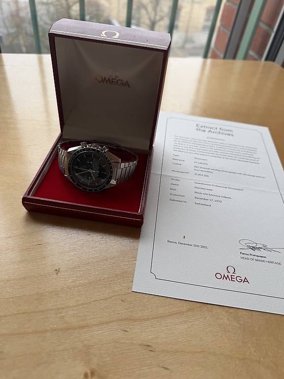 Omega Orologi: Omega Speedmaster Moonwatch ab Service – Usato da Zürich venduto da timeio-swapwatch 1