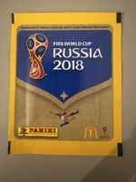 Panini Sticker Tüte WM 2018 Russland McDonald's original