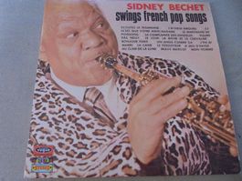 Sidney BECHET " swings french pop songs "LP Frankreich