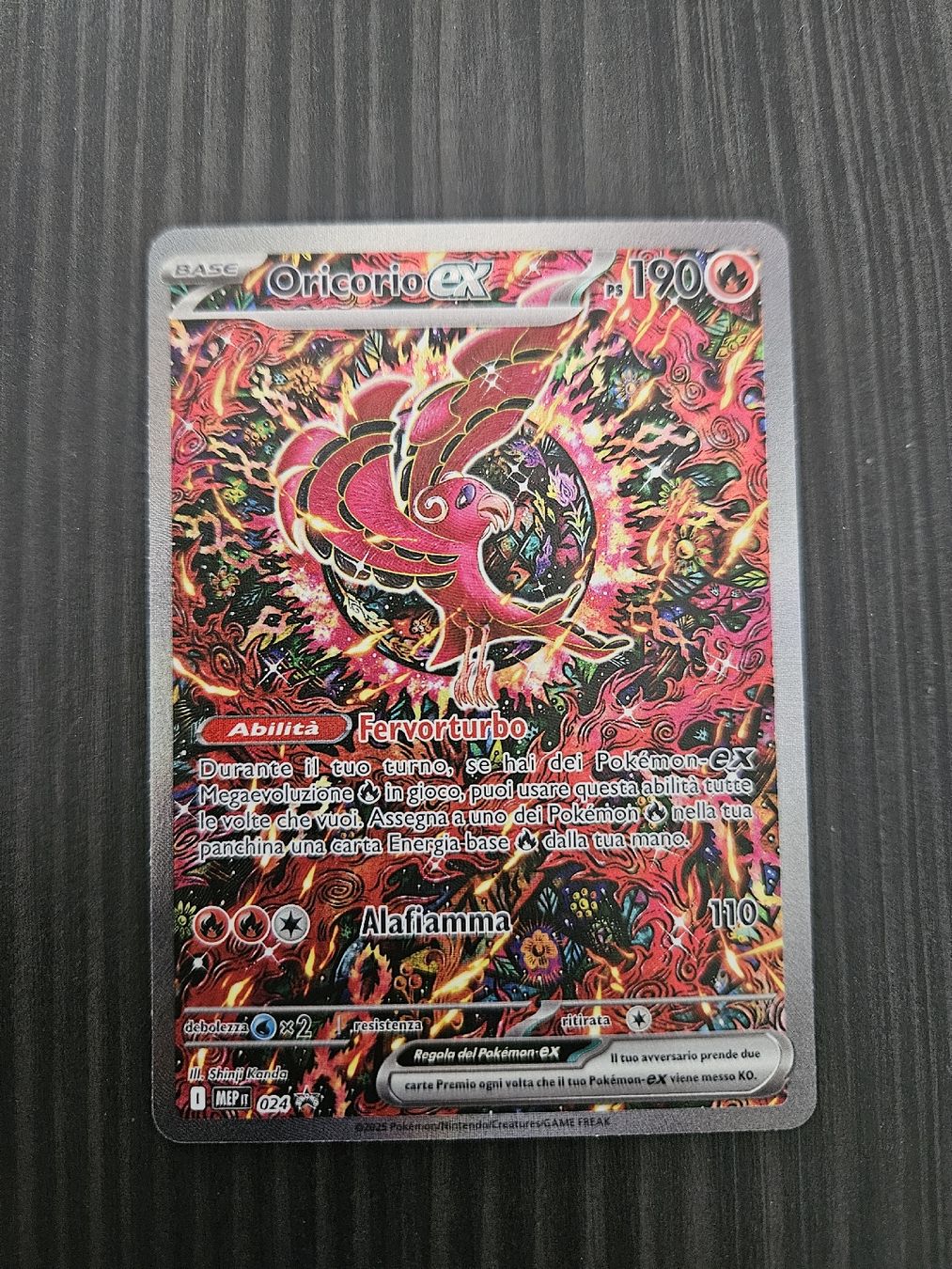 Pokémon Carte collezionabili: Pokemon card Oricorio – Nuovo e nell'imballaggio originale da Minusio venduto da andyhonda1979