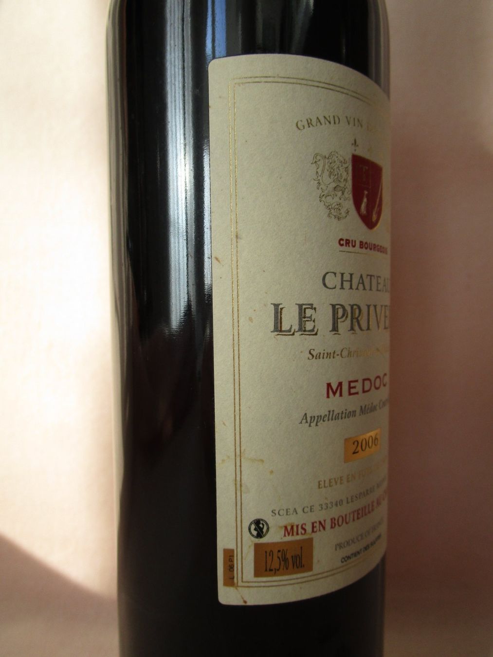 Vino: 2006 Chateau Le Privera, Medoc / IF009 – Nuovo (secondo la descrizione) da Eschenbach SG venduto da brocarte 2