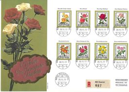 1977, 65 Jahre Pro Juventute 9501 Rosental, Ersttagsbrief