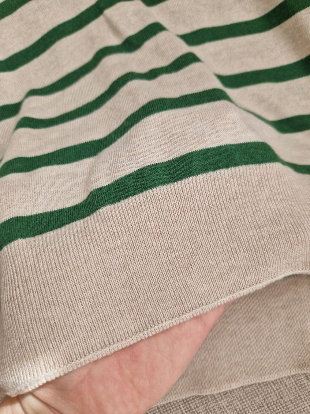 Mango Maglioni & Felpe: Mango Strickpullover, M, Beige/Grün gestreift – Usato da Erlinsbach SO venduto da ULIKH 4