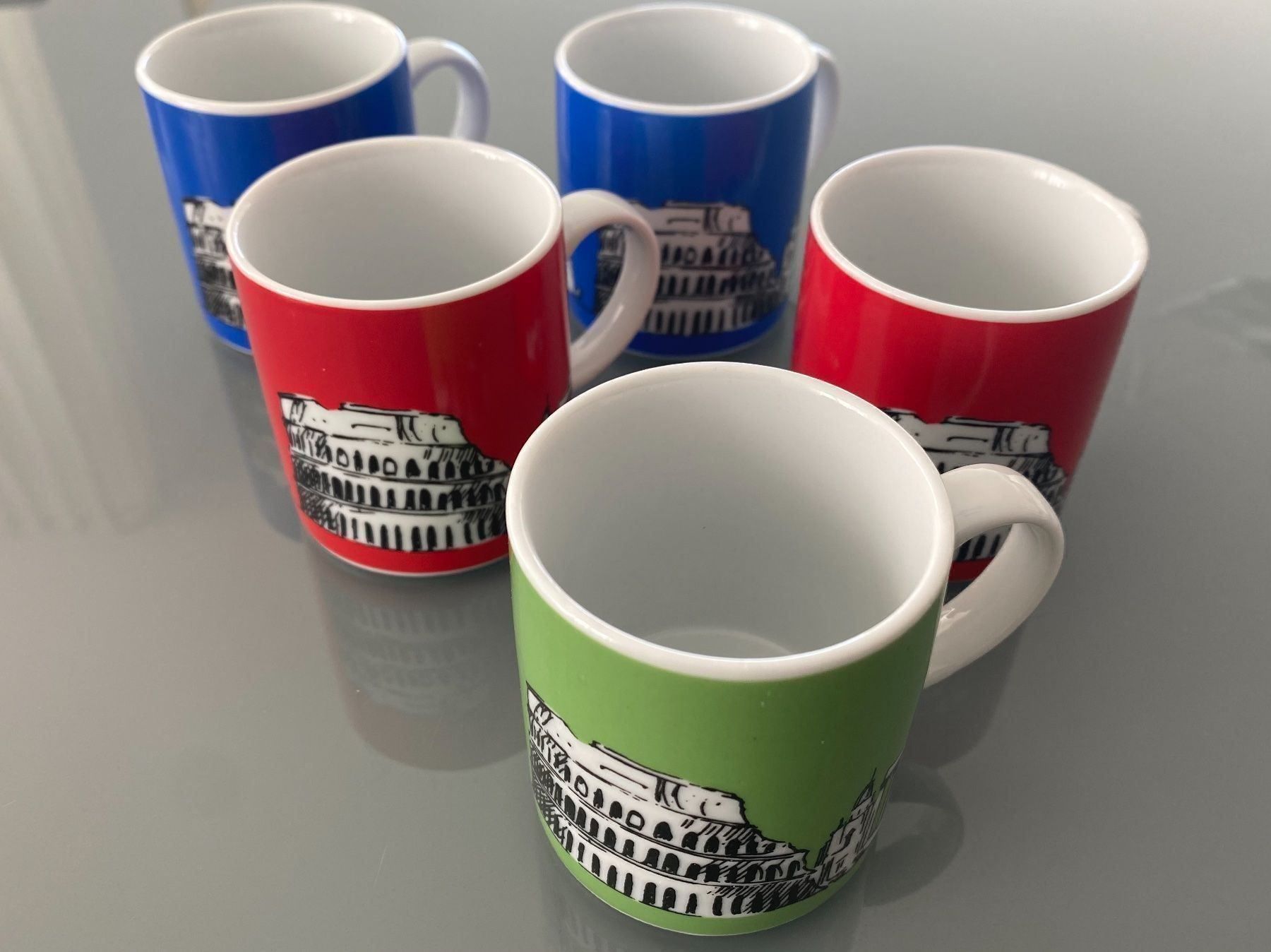 Tazze: Neu** Espressotassen "Bella Italia" 5 Stk. – Nuovo (secondo la descrizione) da Zollikon venduto da Krenapf 2