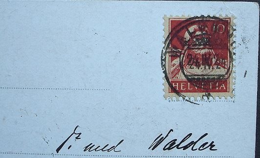 Cartoline postali: WALCHWIL mit Kurhaus – Usato da Jona venduto da philajona 1