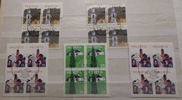 Diverse Briefmarken Helvetia