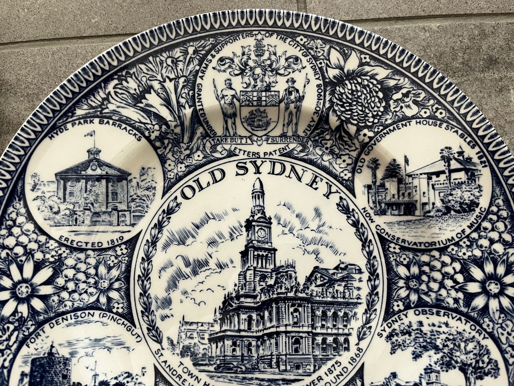 Teller: Souvenir plate - Old Sydney, 1974 – Gebraucht aus Lausanne von Kinga_Shopaholic 2