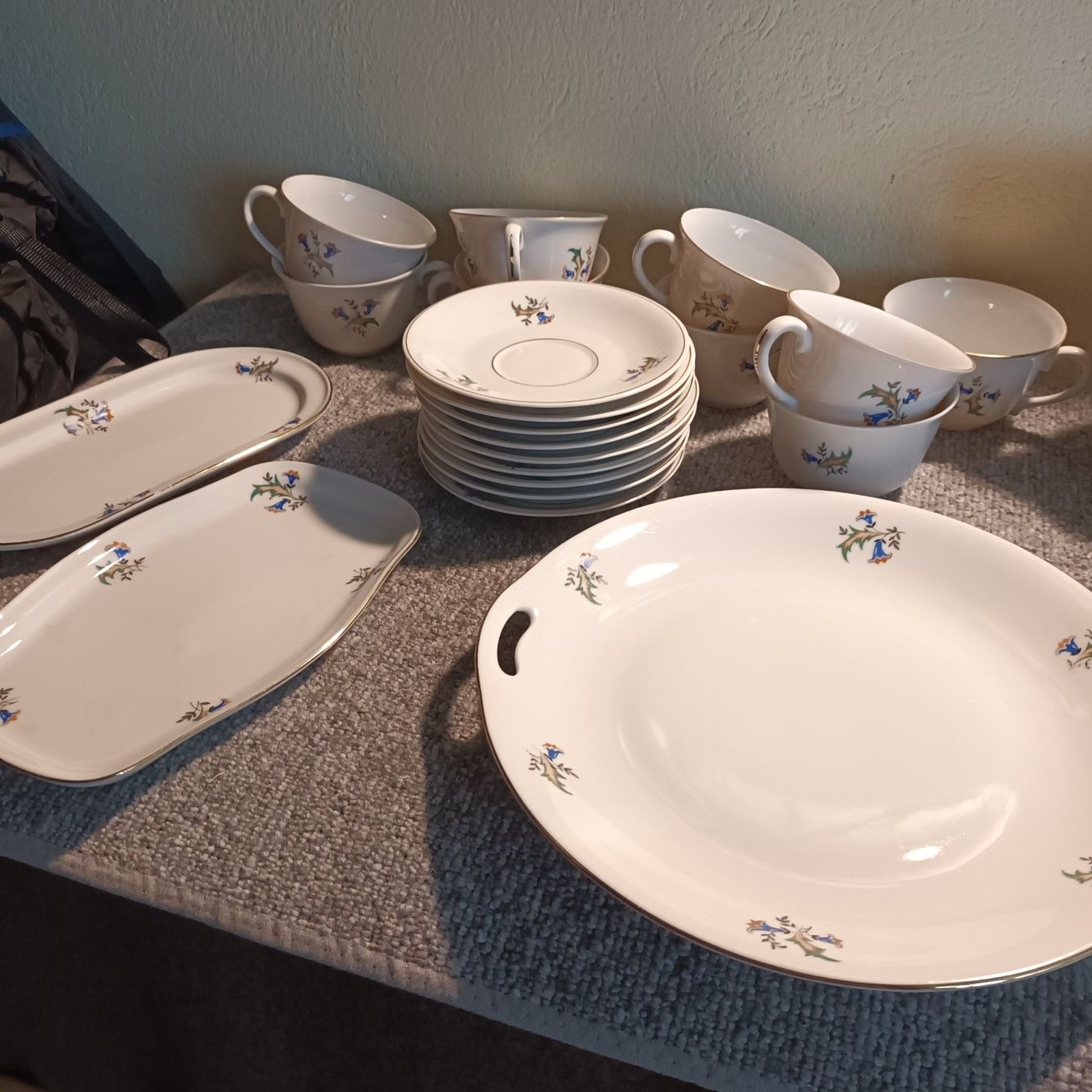 Set di piatti: Tee servis Dessert servis Geschirr Set – Usato da Steinen venduto da HELD84 4