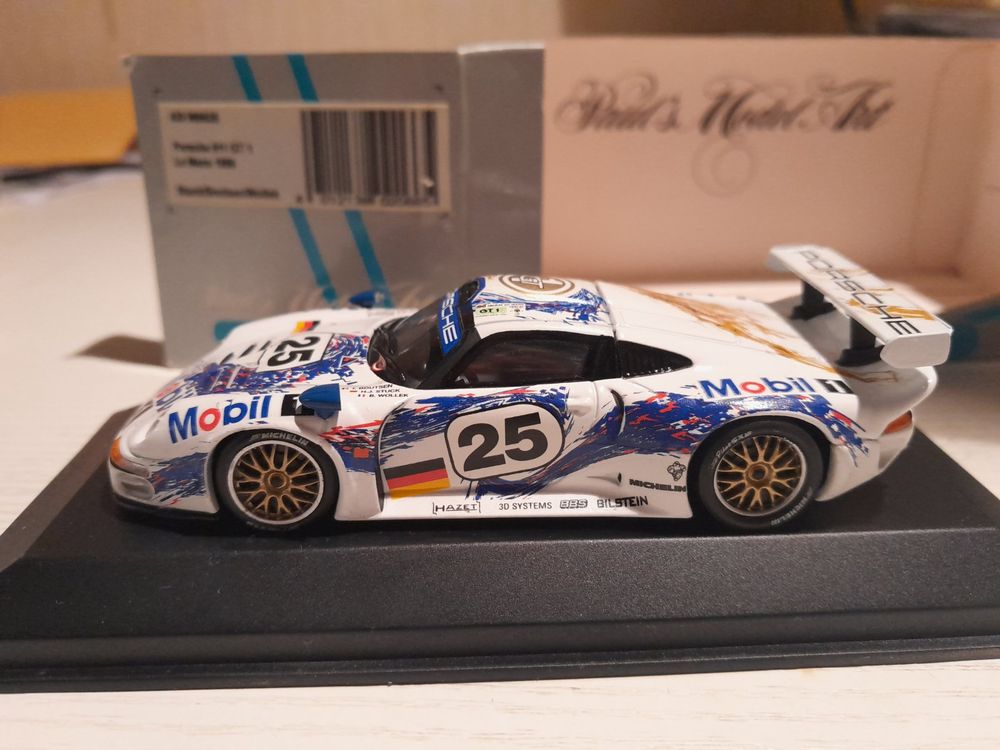 Autoart - 1:18 - Porsche 911 (996) GT1 #25 Winner 24 hrs Le - Catawiki