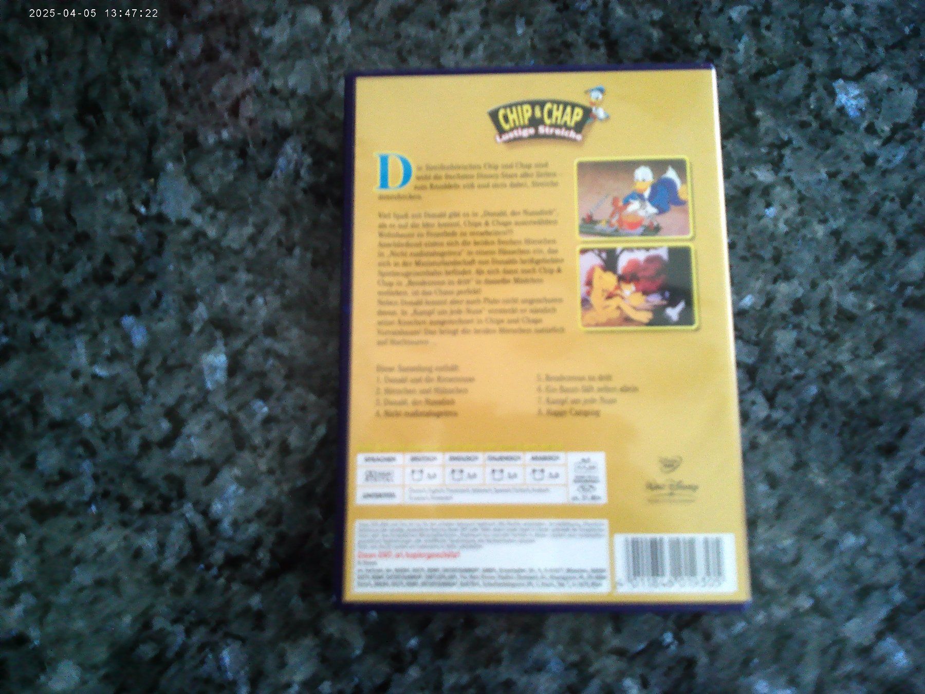 Tutti i DVDs: DVD : Chip & Chap - Lustige Streiche – Usato da reitnau venduto da Sib7 1