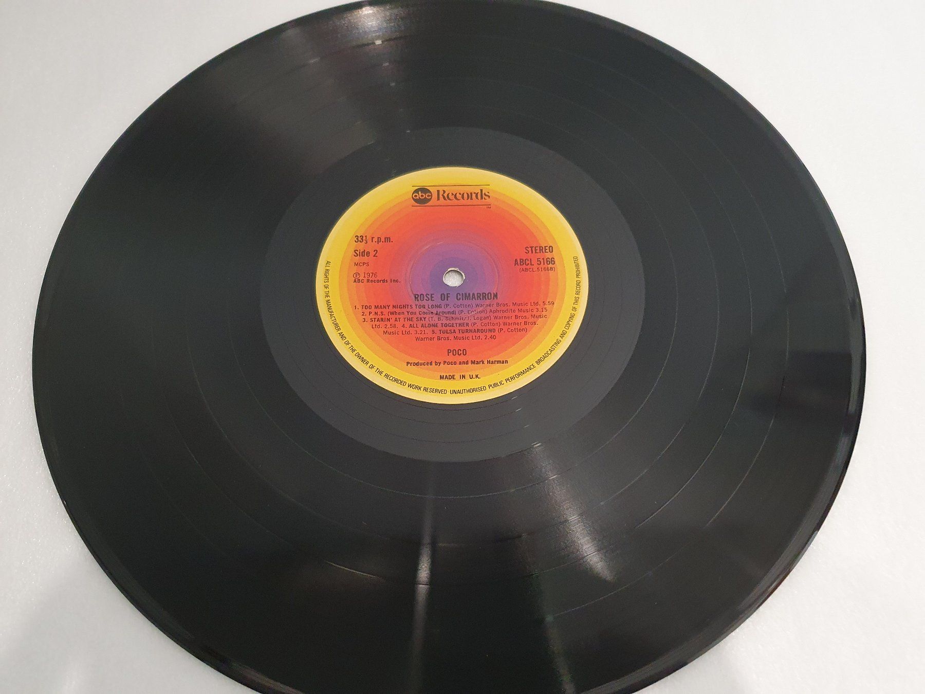 Schallplatten: Poco – Rose Of Cimarron – Gebraucht aus Uster von Vinyl-Leidenschaft 5
