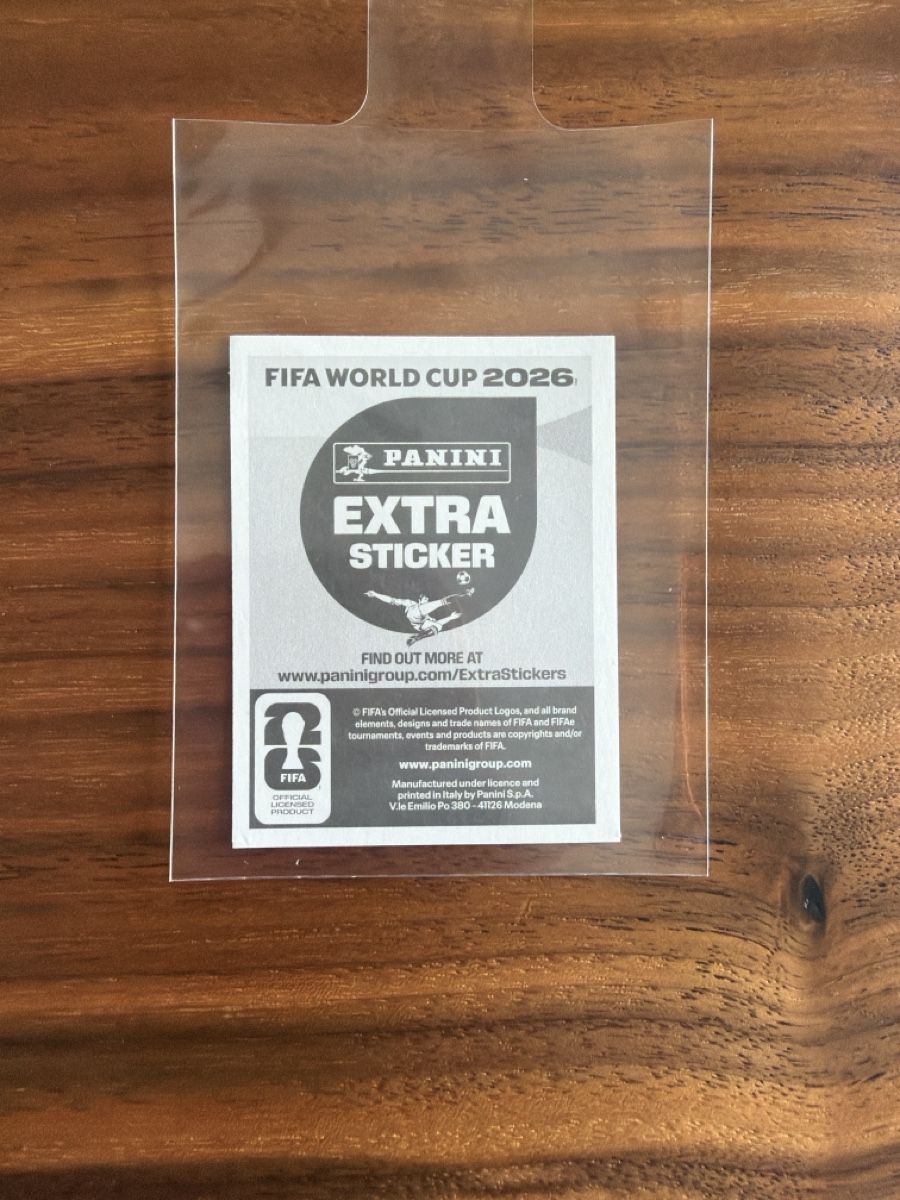 Panini Carte collezionabili: Panini Extra Sticker Christian Pulisic Silver  – Usato da Hergiswil NW venduto da Aba91 1
