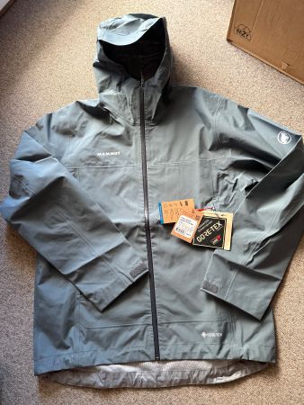 Neue Mammut Crater Light HS GTX Hooded Jacke Herren, Gr. XL