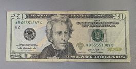 20 USA Dollar - Jackson - Serie B2 2013