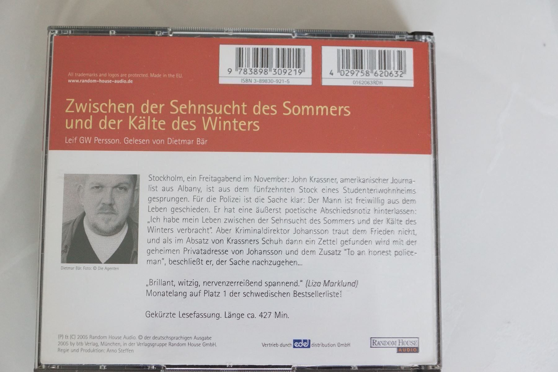 Audiolibri: Zwischen der Sehnsucht des Sommers ... – Usato da Obstalden venduto da Porco13 1