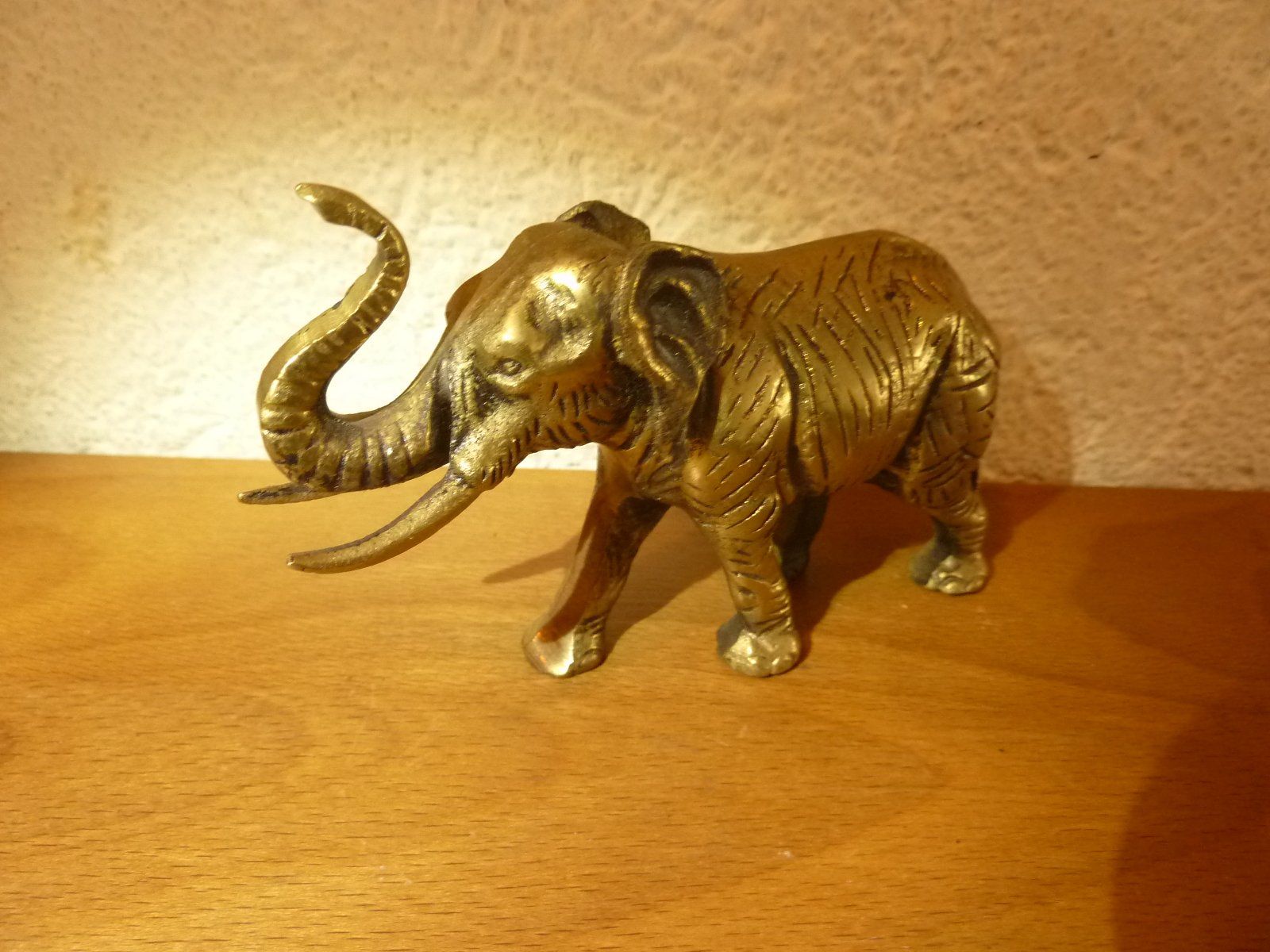 Statuette: Bronze Kultfigur  Elefant schön handgefertigt – Usato da Hochfelden venduto da swissice 2