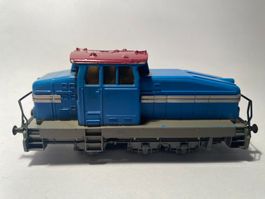 Märklin Diesellok DHG 500 blau, AC Analog