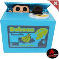 Affe Spardose Sparschwein Münzen Dose Sparkässeli Geschenk