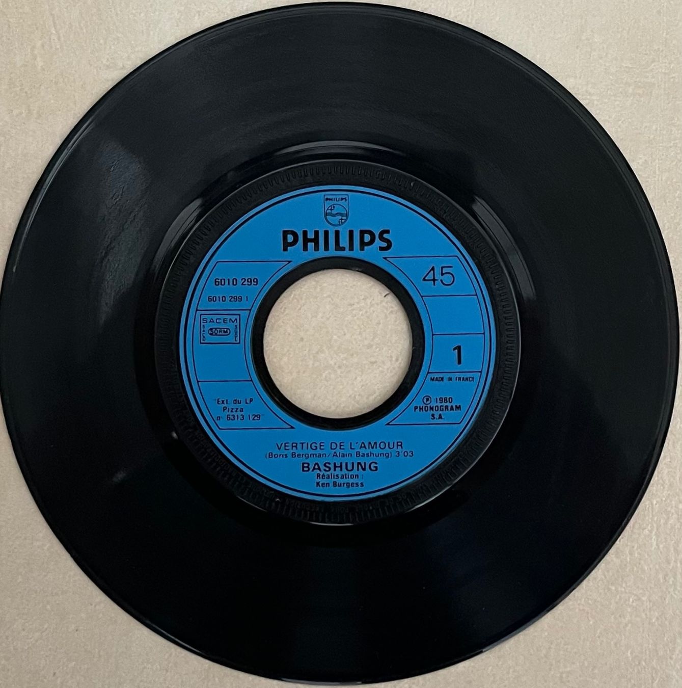 Dischi in vinile: BASHUNG - VERTIGE DE L'AMOUR – Usato da Bussigny venduto da vinyl-pas-cher