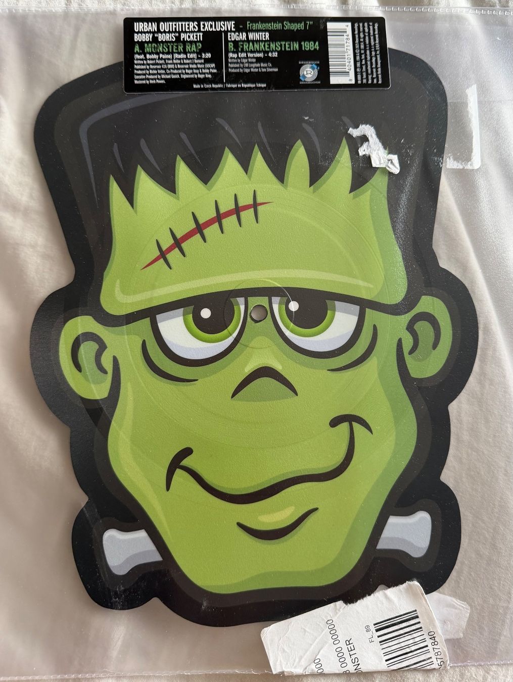 Dischi in vinile: Bobby Pickett Monster Rap & Edgar Winter Frankenstein Vinyl – Nuovo e nell'imballaggio originale da Oberrieden venduto da mat_v96j