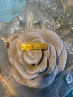 BROSCHE GELBGOLD