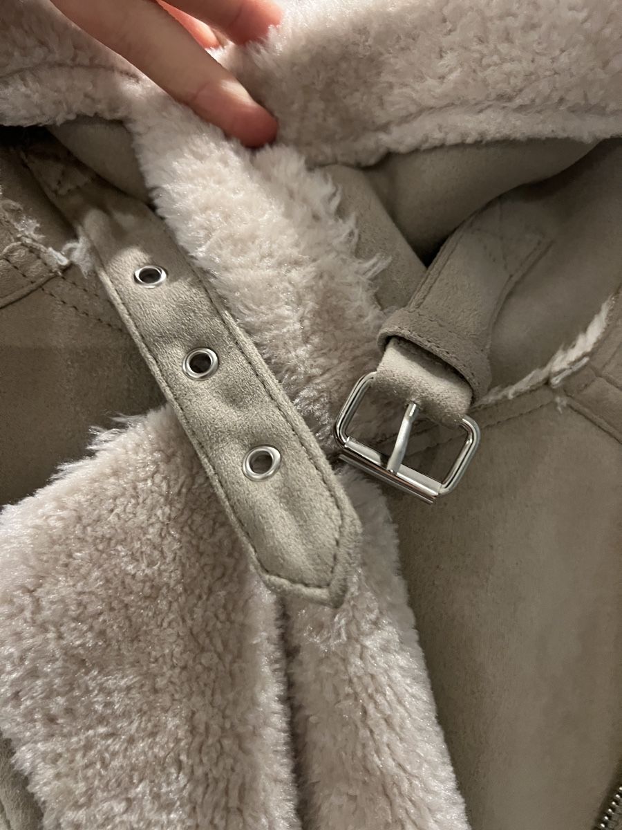 Zara Jacken: Zara Beige Pilot Jacket – Neu (gemäss Beschreibung) aus Aarau von ladyinretro 3