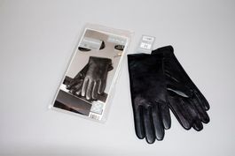 Lederhandschuhe Damen, Gr. M (7.5), NEU