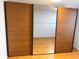 INTERIO MILO Kleiderschrank Wildeiche mit Hettich Soft-Close