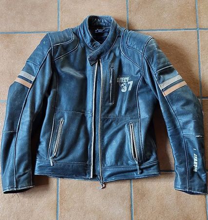 Motorrad-Lederjacke Highway 1