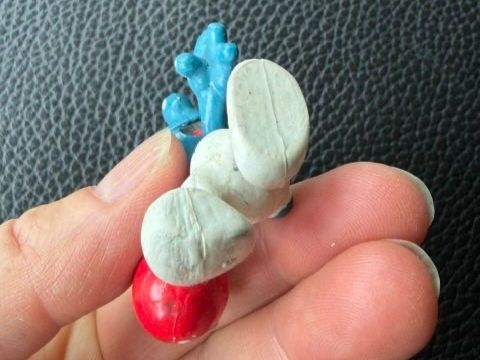 Statuette: Schlümpfe Ball & Flöte – Usato da Disentis/Mustér venduto da MarisaM01 2