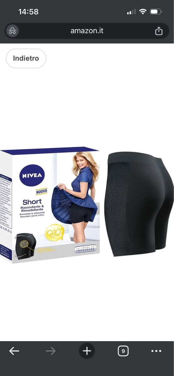Altra biancheria intima: Short Nivea Body - Gr. L-XL – Usato da Tenero venduto da debsag 2