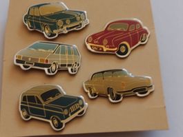 Lot de 5 pins divers Renault 