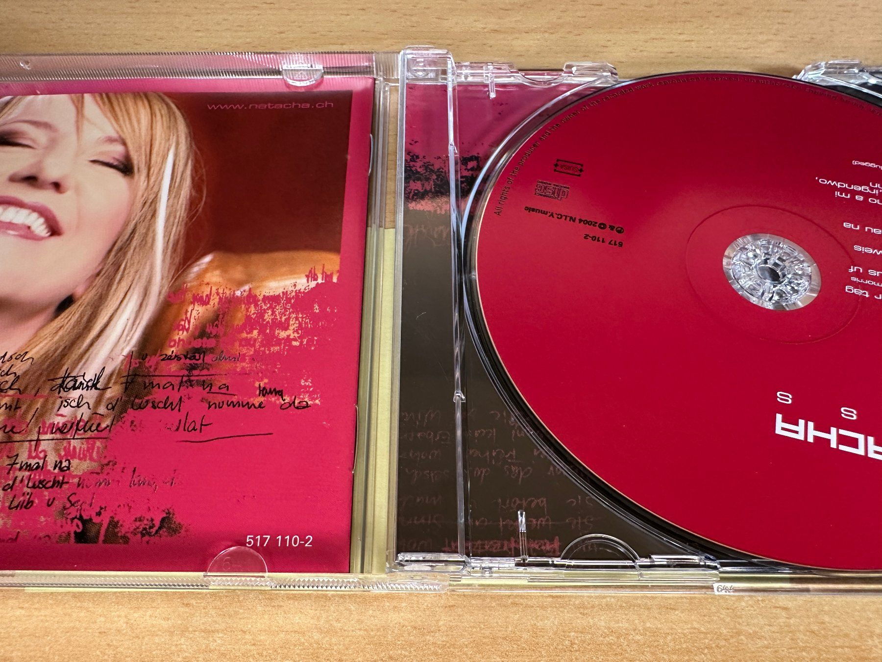 CD: Natacha - Kuss – Usato da Rikon im Tösstal venduto da Alpenmutz 2