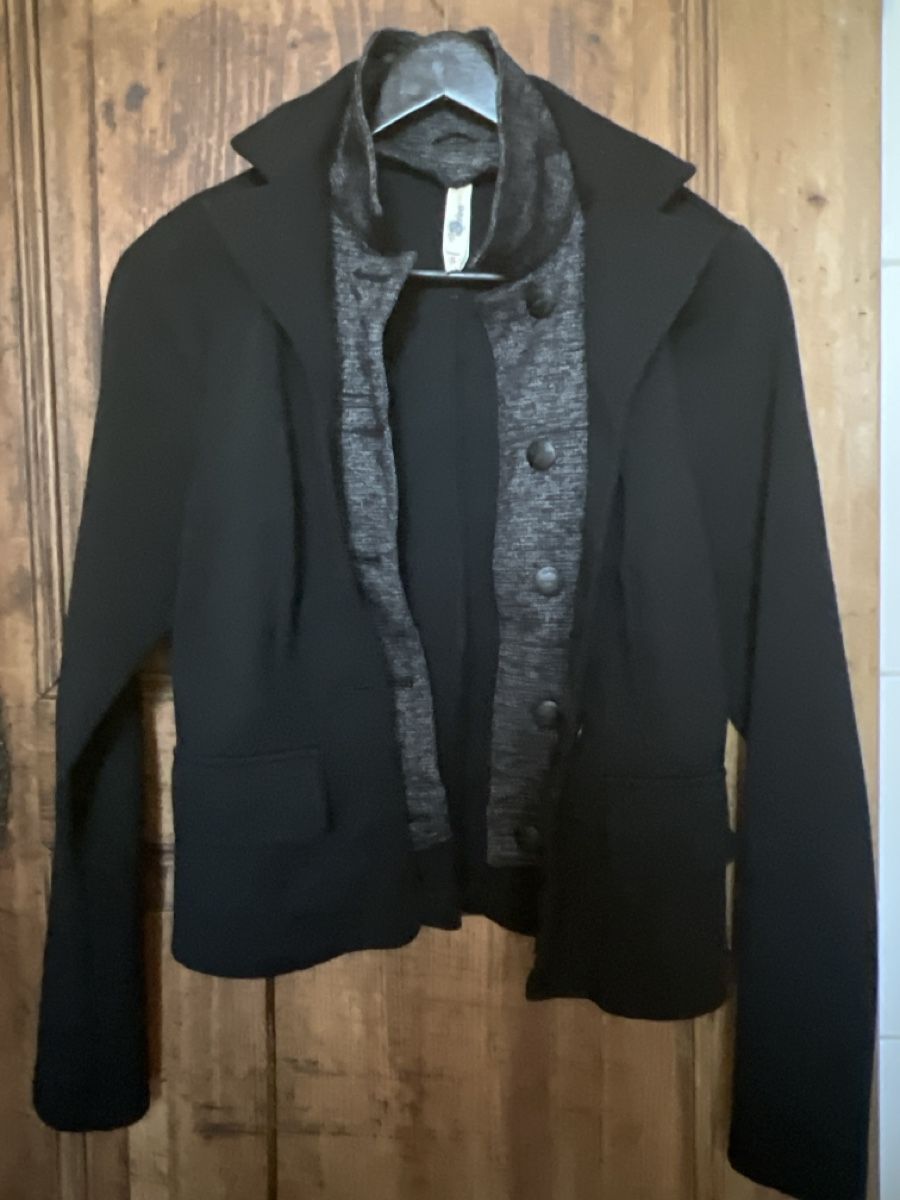 Giacche: Schwarze Jacke Driver, Gr. S, mit Doppelkragen – Usato da Münsingen venduto da est_s6vf