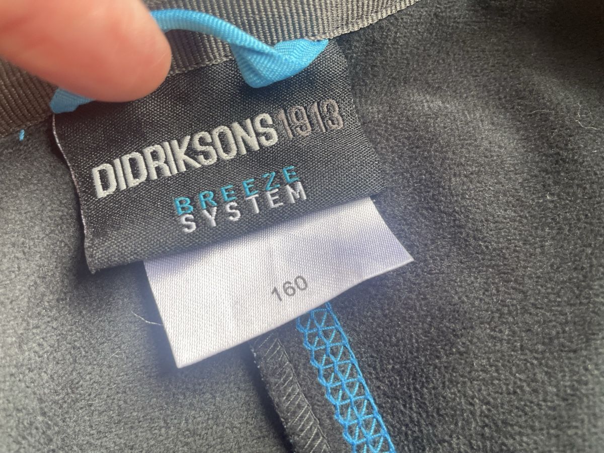 Didriksons Giacche & Cappotti: Didriksons Softshelljacke Gr. 160 blau – Usato da Bern venduto da brup 5