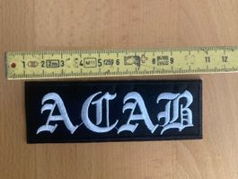A.C.A.B. Patch Sticker Aufnäher Metal Rock Band 2