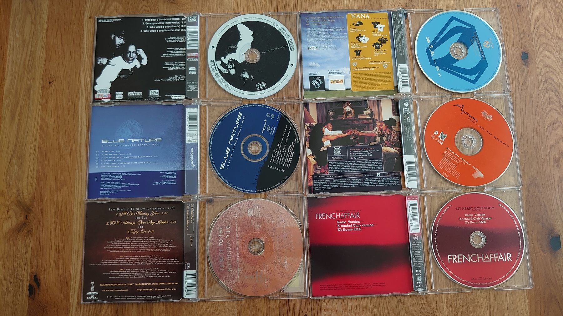CD: 6 CD-Singles: Nana, Down Low, Ayman, Blue Nature, usw. – Usato da Pfäffikon SZ venduto da Wild0 2