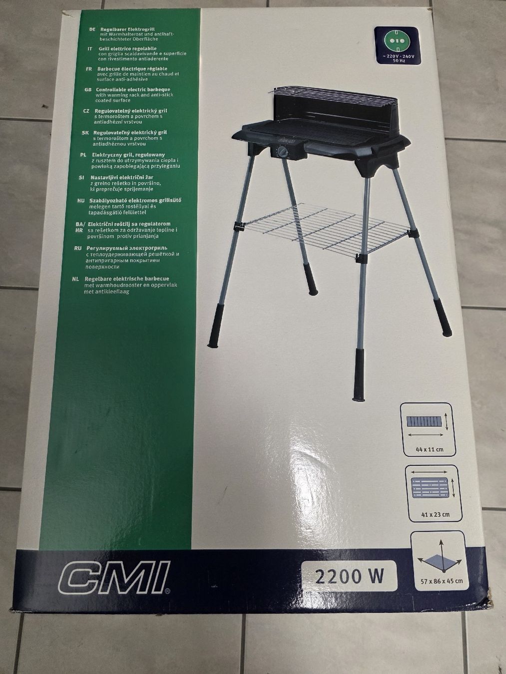 Griglie: Kleiner Elektro Grill – Nuovo e nell'imballaggio originale da Buchs ZH venduto da 1948Mustermann 2