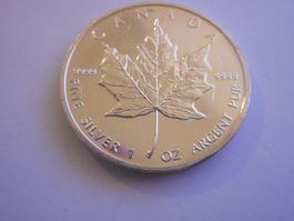 1991 Silberunze Canada Maple Leaf