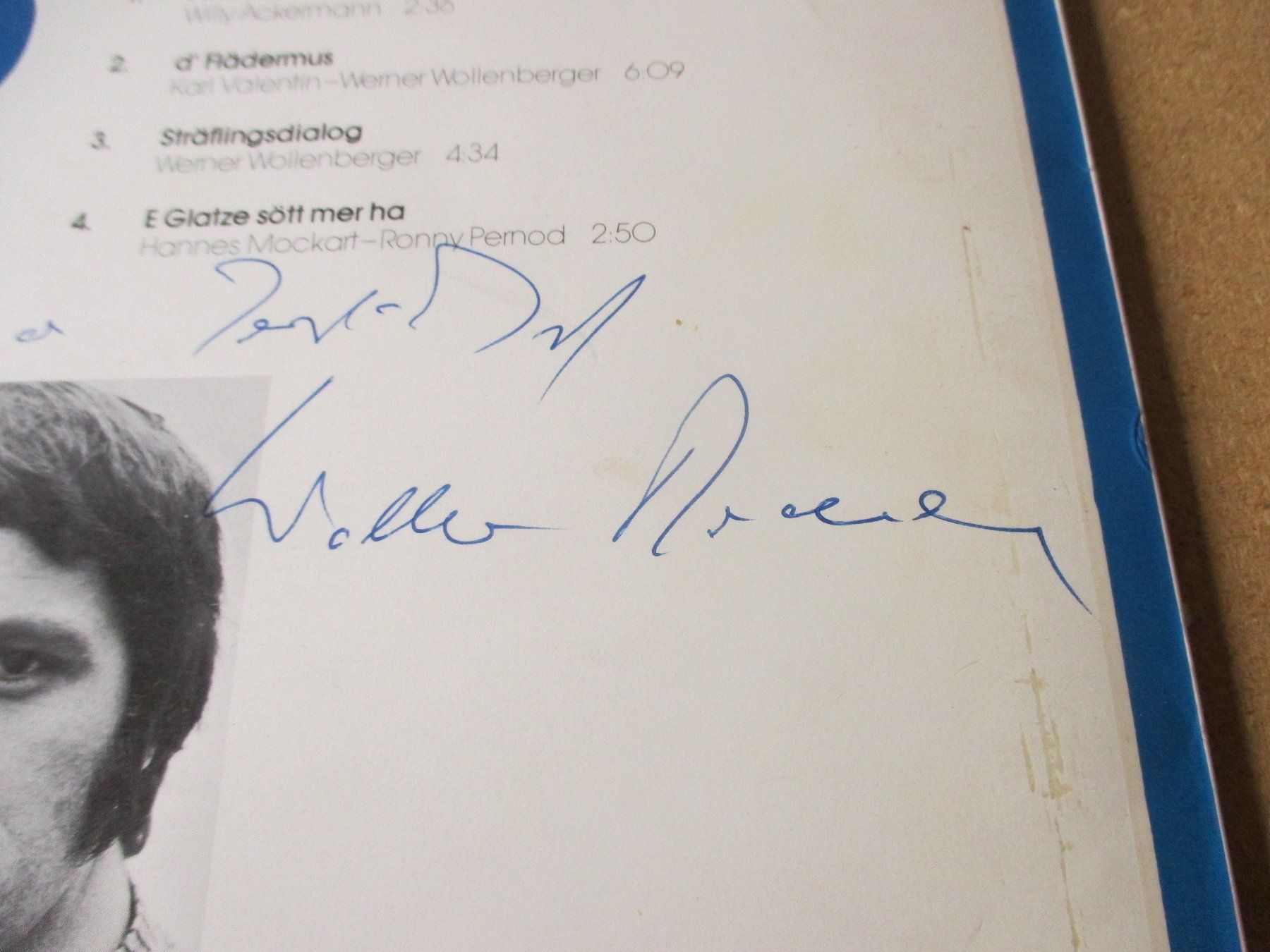 Dischi in vinile: Walter Roderer 2, signiert – Usato da Flims - Dorf venduto da Stagediver 4