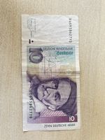 10 DM Deutsche Bundesbank Banknote 1977-1995 Carl Friedrich 